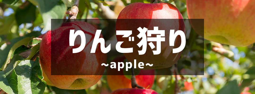 りんご狩り日帰りバスツアー特集2023｜オリオンツアー【公式】
