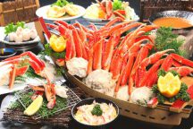 <ヒルナンデス!で紹介されました!>カニ食べいこう<第2弾>これでもか!カニ尽くし食べ放題&りんご3個お土産付き&秋風に包まれる「吹割の滝」&伊香保温泉石段街を散策&とろ~りゆばすくい体験とゆば食べ放題