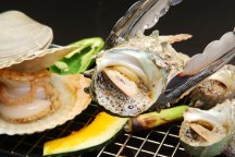 海鮮浜焼き・寿司・海の幸食べ放題
