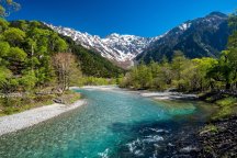 お弁当付き　北アルプスの絶景　上高地へ行く日帰りバスツアー　　24347A