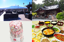 年末手軽にふらっと山梨♪行列のできる人気の「桔梗信玄餅詰め放題」＆ランチビュッフェ食べ放題♪富士山を望む絶景庭園散策に「北口本宮冨士浅間神社」で年末詣へ！