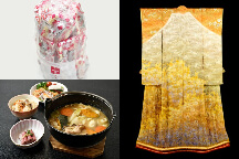 秋めくひと時♪世界に誇る芸術の殿堂「久保田一竹美術館」鑑賞と山梨名物ほうとうランチ♪大人気「桔梗信玄餅詰め放題」や四季を彩るハーブ庭園散策も！