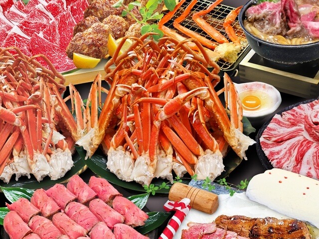 カニ食べ放題＆3つの新春祝い！お多賀さんご参拝！JPNOGK90