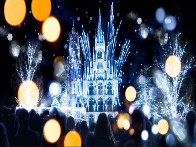 【博多発着】〈白銀の世界〉に行く（1/30限定）【ホテルロッテルダム　ハウステンボス】に泊まる♪宿泊付きバスツアー（1泊2日）